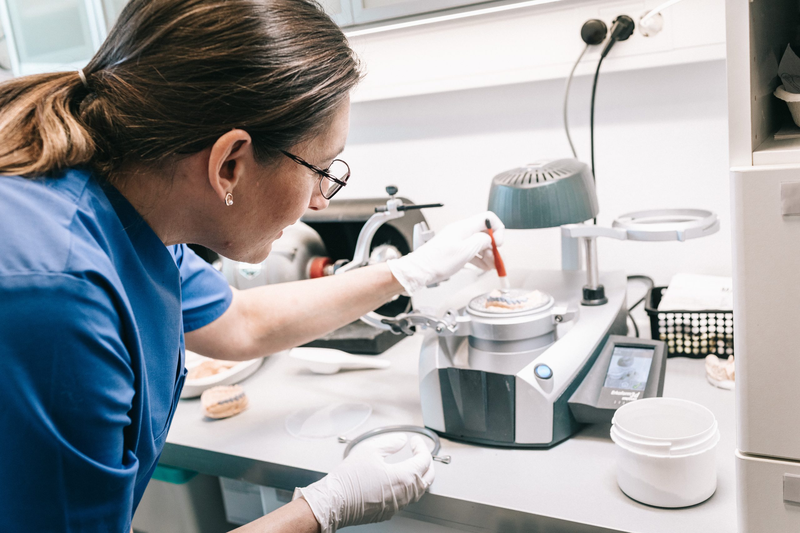 Framställning av individuella tandblekningsskenor.